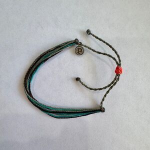 Pura Vida Blue Grey Brown String Bracelet
